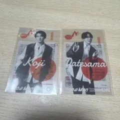 Snow Man Dome Tour ON クリアステッカー 宮舘涼太 向井康二