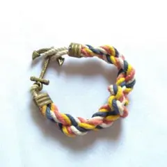 【Kiel James Patrick】イカリ ロープ ブレスレット USA製