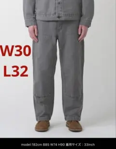 【unisex】リーバイス568™ ルーズストレート ダブルニー　W30 ⑥