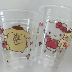 ハローキティ ポムポムプリン ドリンクカップ 　マクドナルド