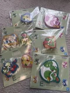 一番くじスーパーマリオ with YOSHI E賞6点セット