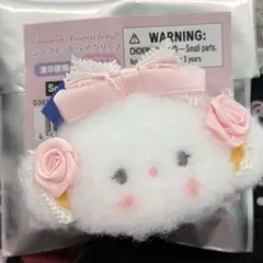 ホワイトフリルデザインシリーズ シークレットヘアクリップ こぎみゅん サンリオ