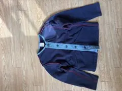 Denim Dungaree カーディガン S-MEDIUM ネイビー