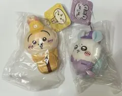 ちいかわ 配達員さんなマスコット うさぎ モモンガ2個セット