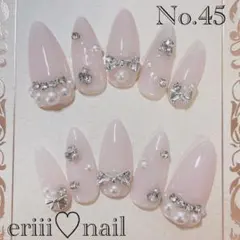 オーダーネイルチップ♡結婚式韓国ワンホン量産型フレンチガーリー上品オタク推し地雷