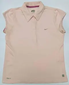 【月,火 発送のみ】Nike FIT　半袖 ポロシャツ　M　ピンク 　NIKE