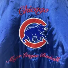 MLB Chicago Cubs シカゴ カブス スタジャン ボタン欠品 Lのサムネイル