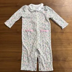 Ralph Lauren 花柄ロンパース 長袖70
