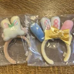 サンリオ シークレットミニカチューシャ ウサハナ コロコロクリリン セット