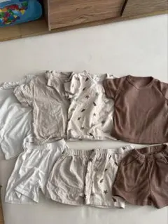 子供服　セットアップ　夏服　4枚セット　90