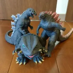 ゴジラフィギュア 3体セット