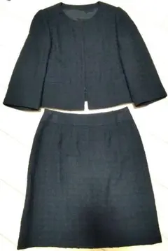 ANAYI 紺　スーツ　ジャケット＆スカート　セットアップ