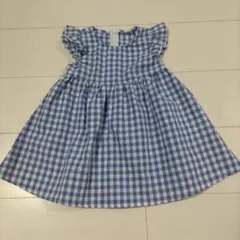 SHEIN ベビー服 ギンガムチェック ワンピース 12-18Mのサムネイル