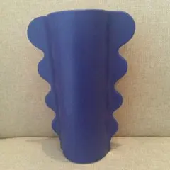 イケア　ドフトブレーケン　花瓶 　ブルー　28cmのサムネイル