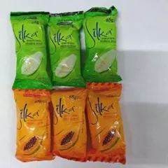 PHILIPPINES石鹸Silkaパパイヤ石鹸65g×3個＋青パパイヤ×3個のサムネイル