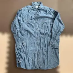 デニムシャツ 長袖 シャツ