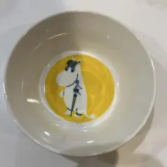 ムーミン ボウル イエロー ホワイト