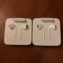 Apple 純正イヤホン EarPods ライトニングコネクタ 2個セット