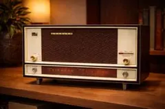 【希少】昭和レトロ TOSHIBA ヴィンテージ かっこうHS 真空管ラジオのサムネイル