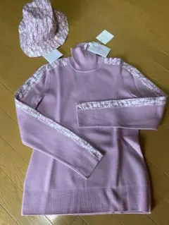 未使用ディオールトロッターニットピンク