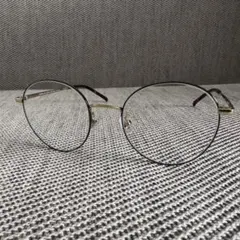 zoff classicメタルフレーム　伊達メガネ