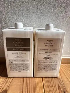 新品、未使用】アクアバランス オム ヘアトニック＆アフターシェーブローションのサムネイル