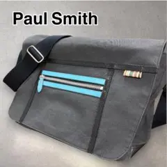 Paul Smith メッセンジャーバッグ ショルダーバッグ 大容量 A4