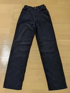 【エボワット】ET BOITE jeansコーデュロイワイドハイウエストボトムスのサムネイル