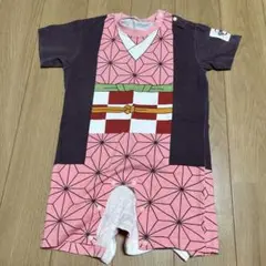 鬼滅の刃　竈門ね豆子ロンパース　80