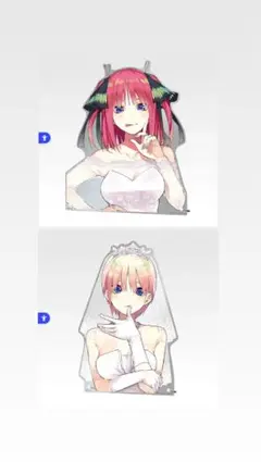 五等分の花嫁 一番くじ A、バストアップアクリルボード 中野一花