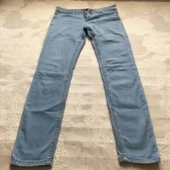 スキニージーンズ　デニム　M