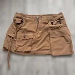 Fashion Nova Mサイズ y2k カーゴミニスカートのサムネイル