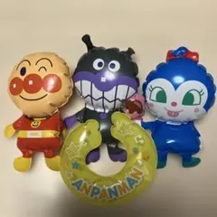 アンパンマン　エアーフレンズ アンパンマン　バイキンマン　コキンちゃん