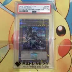 PSA10 ブラックマジシャン Green 東京ドーム QCSE 25th - メルカリ