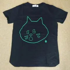 にゃー　猫　ブラック　Tシャツ サイズ3　Lのサムネイル