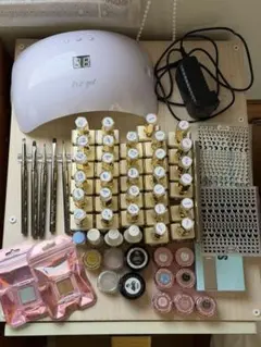 ネイル用品セット ジェルネイル ブラシ ネイルシールのサムネイル