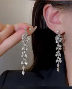 ピアス　シルバー　結婚式　ウエディング