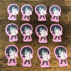 呪術廻戦 ゆるパレット フレークシール 星綺羅羅