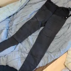 Milktea　マタニティ　パンツ　ジーパン　ネイビー　L