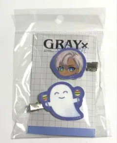 GRAY×ACCENT にじさんじ イブラヒム ヘアクリップ