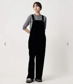 【新品　未使用】UNITED ARROWS ベルベット サロペット パンツ　36