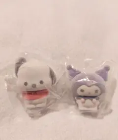 ✦サンリオ ふわふわフロッキードール２✦クロミ＆ポチャッコ✦