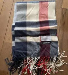 BUYER カシミヤ100% マフラー チェック柄