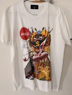 SAPeur サプール ビックリマン Tシャツ M ホワイト - メルカリ