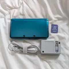 닌텐도 3DS 아쿠아 블루 본체