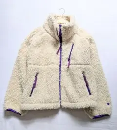 美品 Champion FREAK'S STORE 別注ボアフリースブルゾン