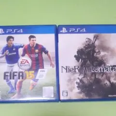 【セット】PS4 ニーア オートマタ,FIFA15