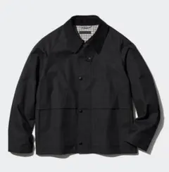 UNIQLO ユニクロ　ユーティリティショートブルゾン 黒　ブラック L