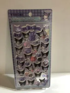 サンリオ　クロミ　ボンボンドロップシール