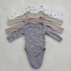 H&M＊ベビー ロンパース4枚セット2-4M